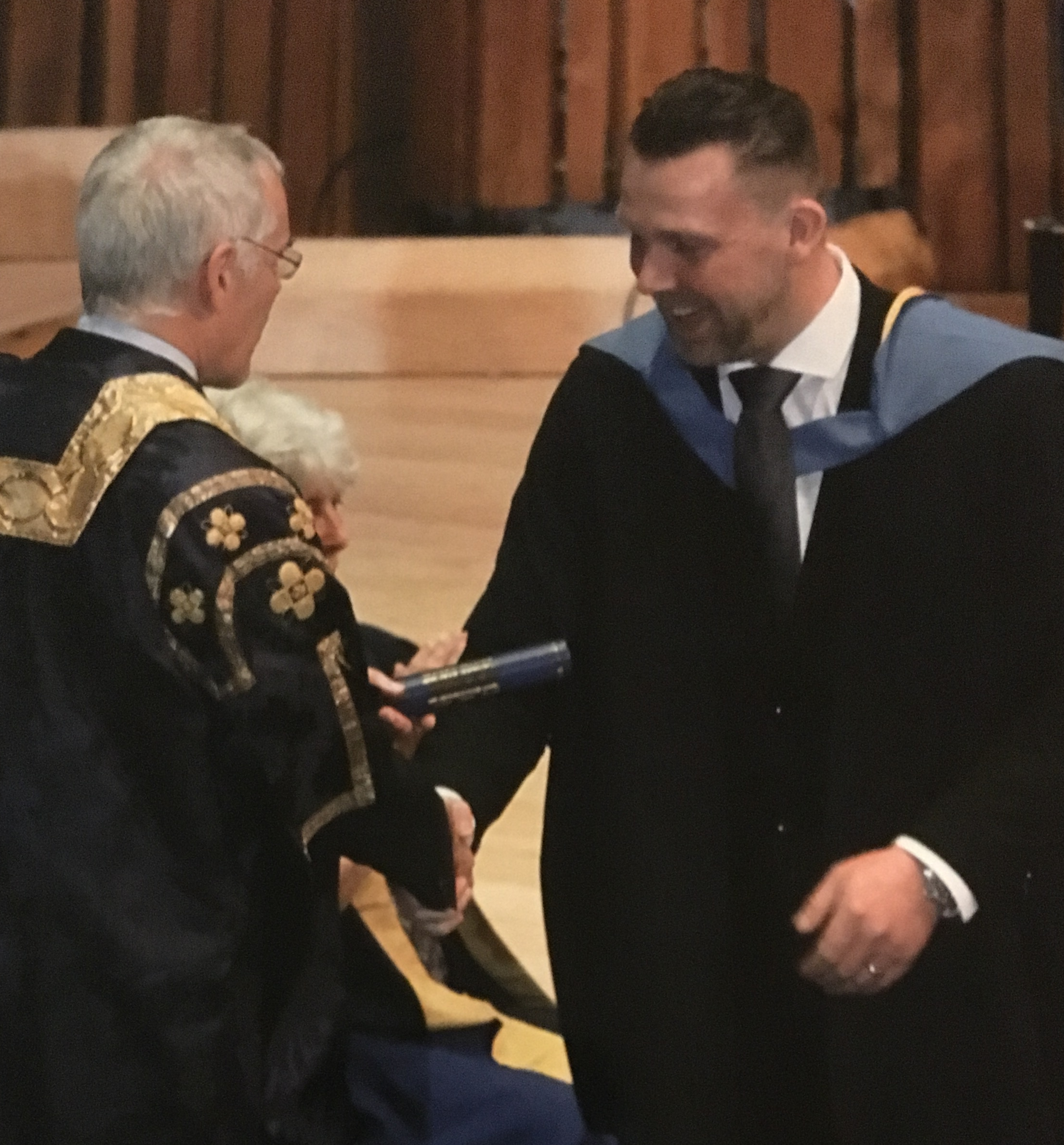Graduation photo of student Darren